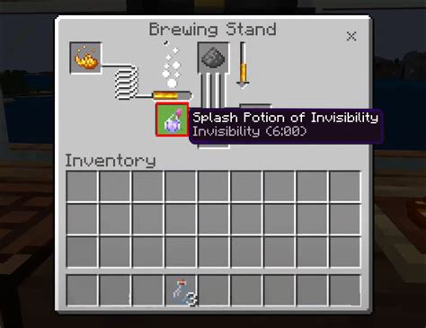 test for thrown splash bottle minecraft|splash potion minecraft example.